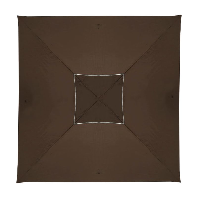 Tenda-Gazebo-Dobravel-3-M-X-3-M-Poliester-Marrom-Bel-