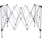 tenda-gazebo-dobravel-tres-metros-poliester-cinza-estrutura