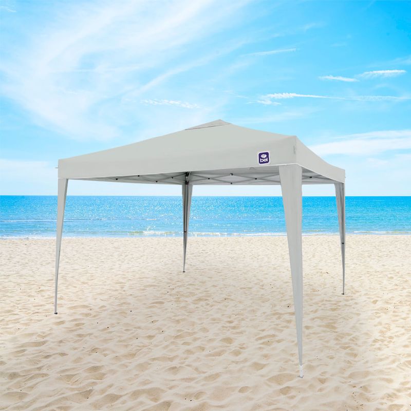 Tenda-Gazebo-Dobravel-3-M-X-3-M-Poliester-Branca-Bel-