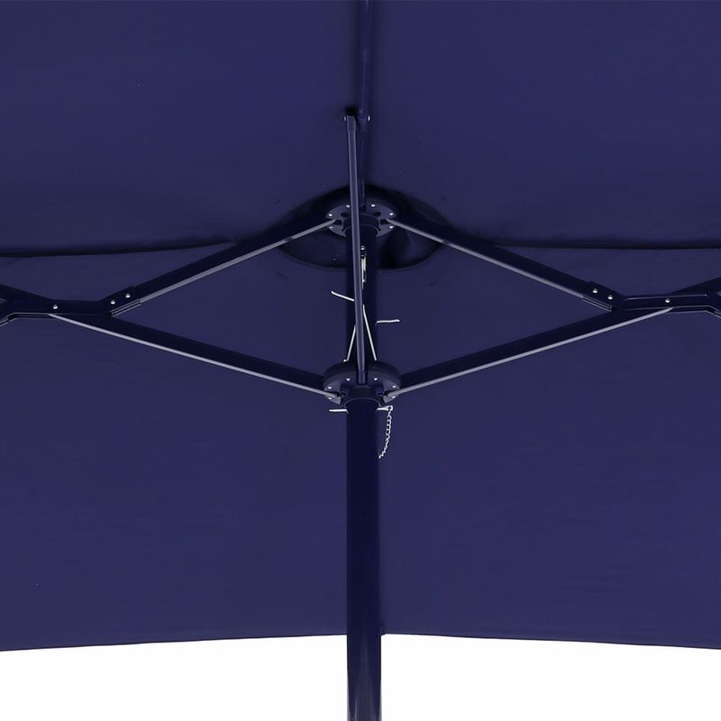 Ombrelone Retangular Oversize 4,50m x 2,50m Azul Marinho Bel