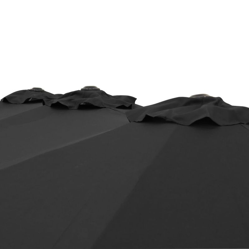 Ombrelone Retangular Oversize 4,60m X 2,70m Preto Bel