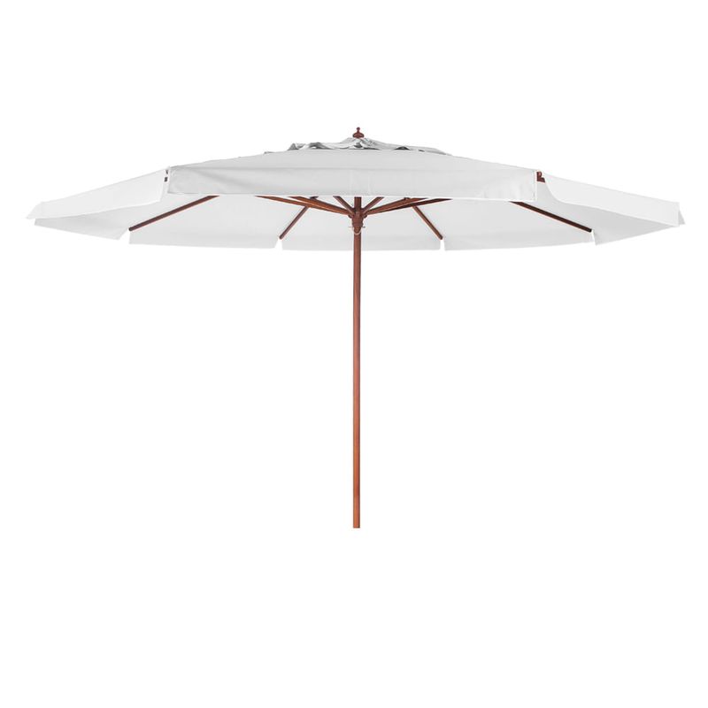 Ombrelone Positano Bagum Madeira 4,00m Branco Bel