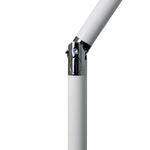 Ombrelone Maresias Bagum Preto Alumínio Articulado com Manivela 2,20m Bel