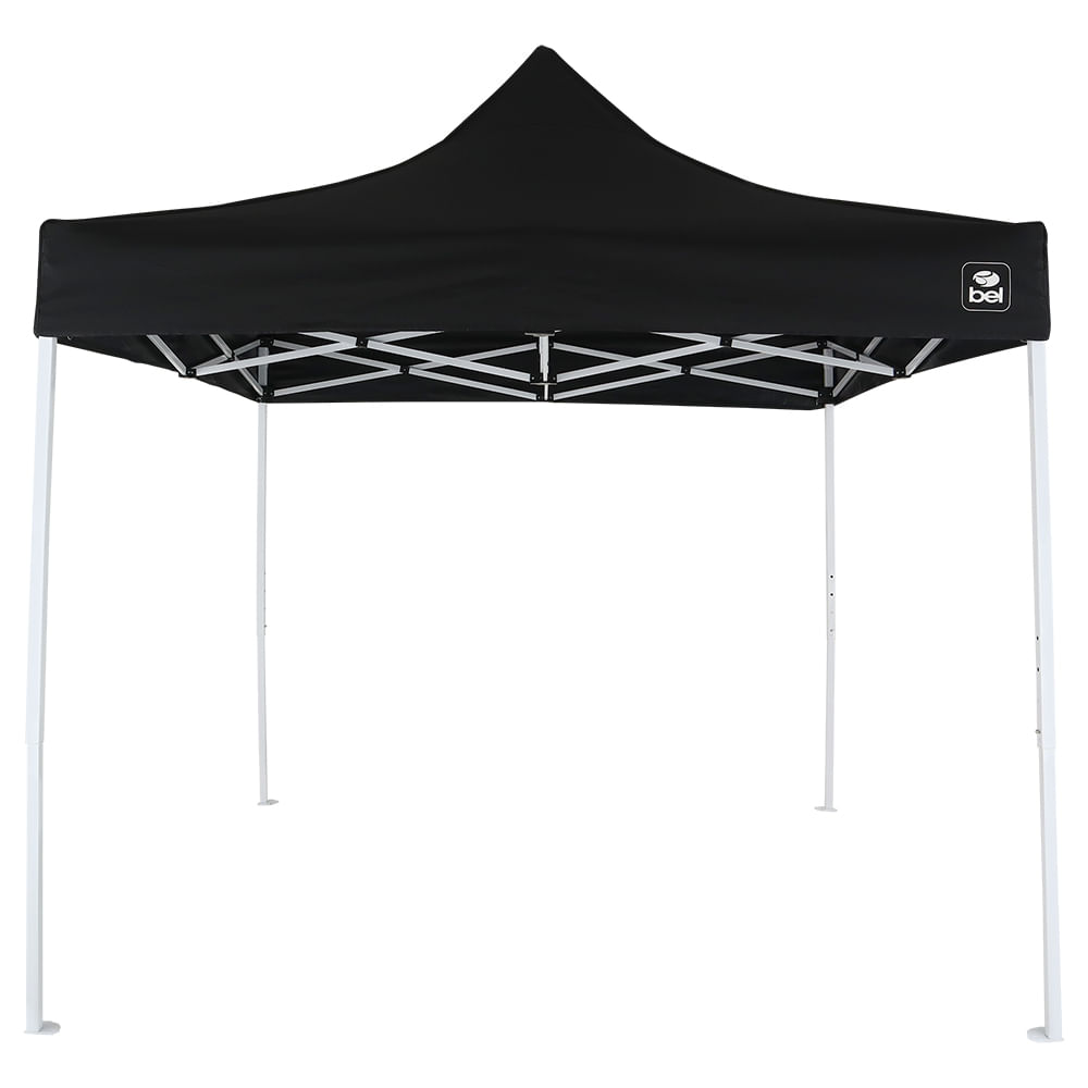 Tenda Gazebo Dobrável Pagoda Ultramax 3m x 3m Preta Bel