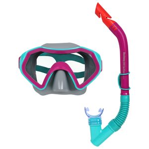 Kit Snorkel Juvenil Crusader com Máscara de Mergulho Cores Sortidas Bel