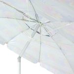 Guarda-sol Articulado Em Poliéster e Haste de Alumínio 2,40m Floral Bel