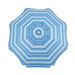 Guarda-sol Em Poliéster e Haste de Alumínio 2,40m Listrado Cores Sortidas Bel