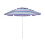 Guarda-sol Em Poliéster e Haste de Alumínio 2,40m Listrado Cores Sortidas Bel