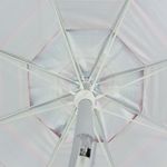 Guarda-sol Em Poliéster e Haste de Alumínio 2,40m Listrado Cores Sortidas Bel