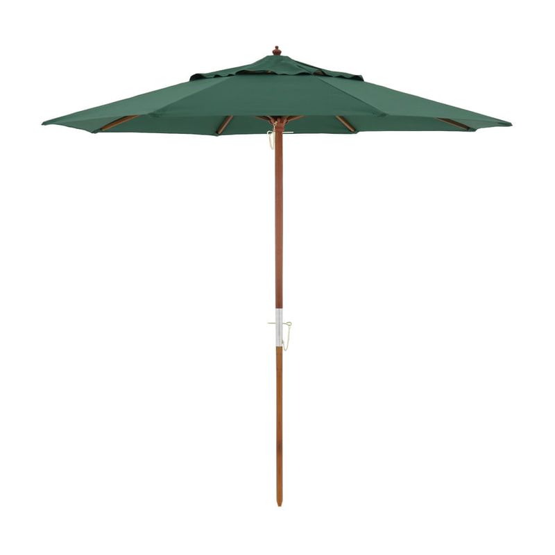 Ombrelone Treviso de Madeira Em Poliéster 2,40m Verde Oliva Bel