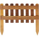 Cerca de Madeira Para Jardim e Decoração 60 X 50 Cm Bel