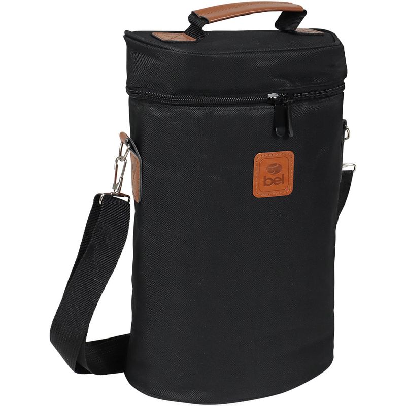 Bolsa Térmica Malbec 2 Garrafas Preta Bel