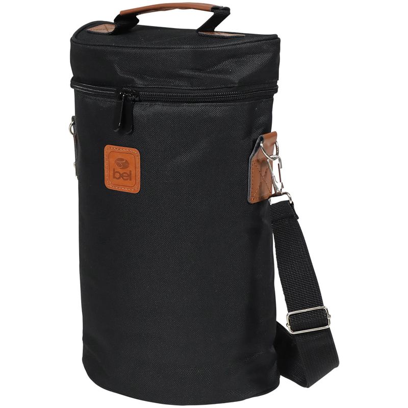 Bolsa Térmica Malbec 2 Garrafas Preta Bel
