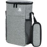 Bolsa Térmica Toscana Para 2 Garrafas Cinza Bel