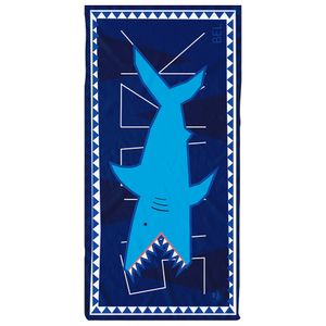 Toalha de Praia Cotton Soft Grande 1,40m Tubarão Bel