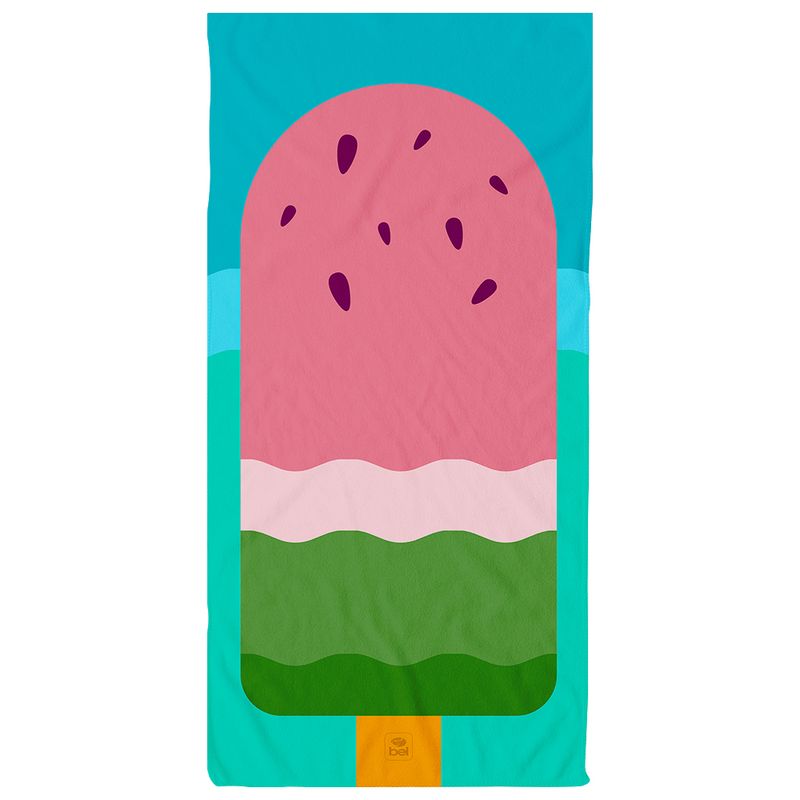 Toalha de Praia Grande Cotton Soft 1,40m Picolé Bel