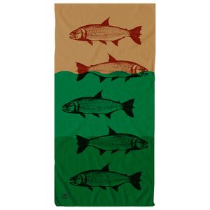 Toalha de Praia Cotton Soft Grande 1,40m Ondas Verdes Bel