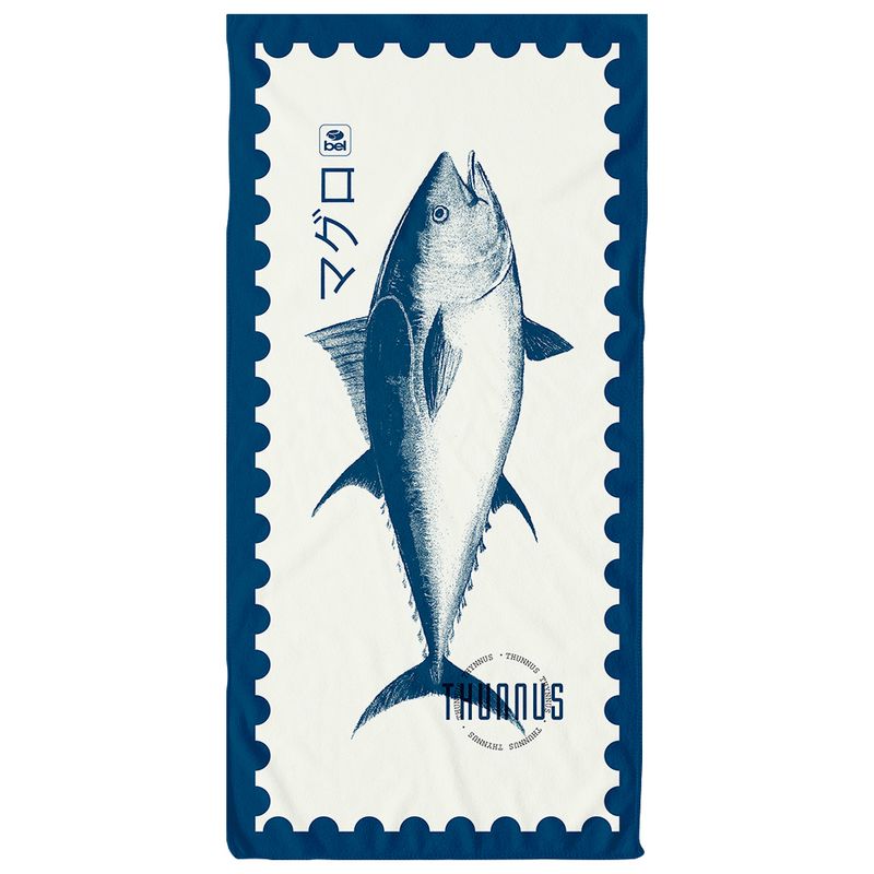 Toalha de Praia Cotton Soft Grande 1,40m Japa Atum Bel