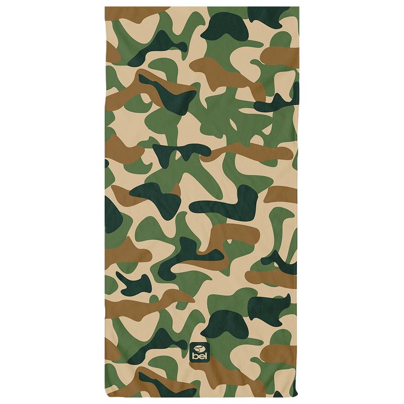Toalha de Praia Cotton Soft Grande 1,40m Camuflada Araguaia Bel