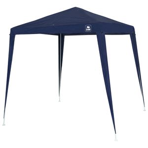 Tenda Gazebo Tubular 2m x 2m Polietileno Azul Bel