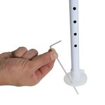 Tenda Gazebo Tubular Em Polietileno 2 M X 2 M Azul Bel