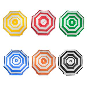 Guarda-Sol em Bagum e Haste de Alumínio Listrado 1,60m Cores Sortidas Bel