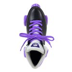 Patins Quad Retro Basic Preto & Roxo Bel