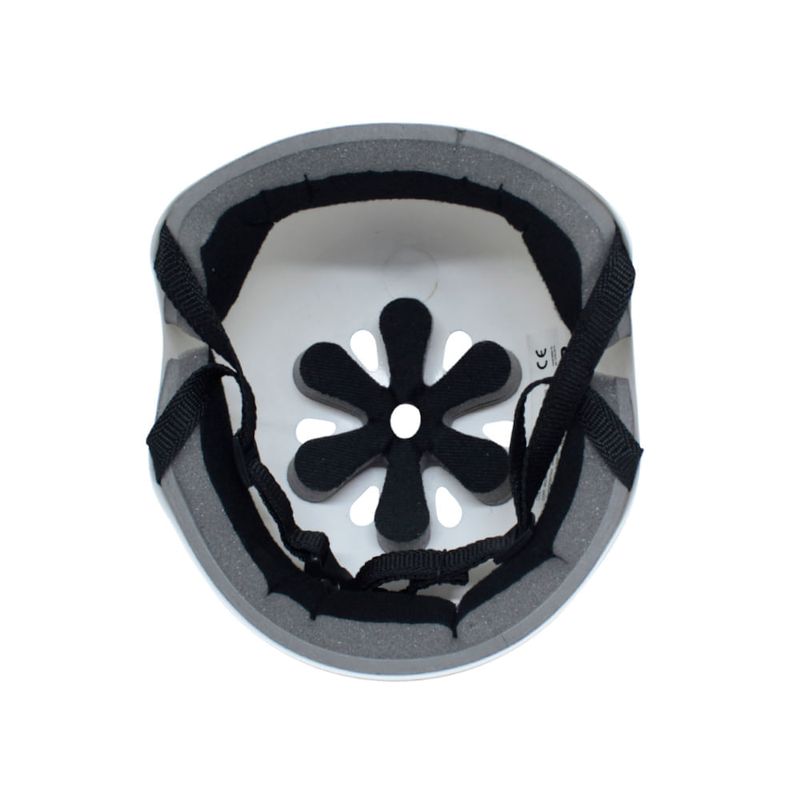 Capacete Infantil Em Abs Branco (m)