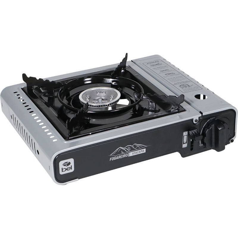 FogareiroaGasAtacamacomIgnicaoEletronicaCinzaBel