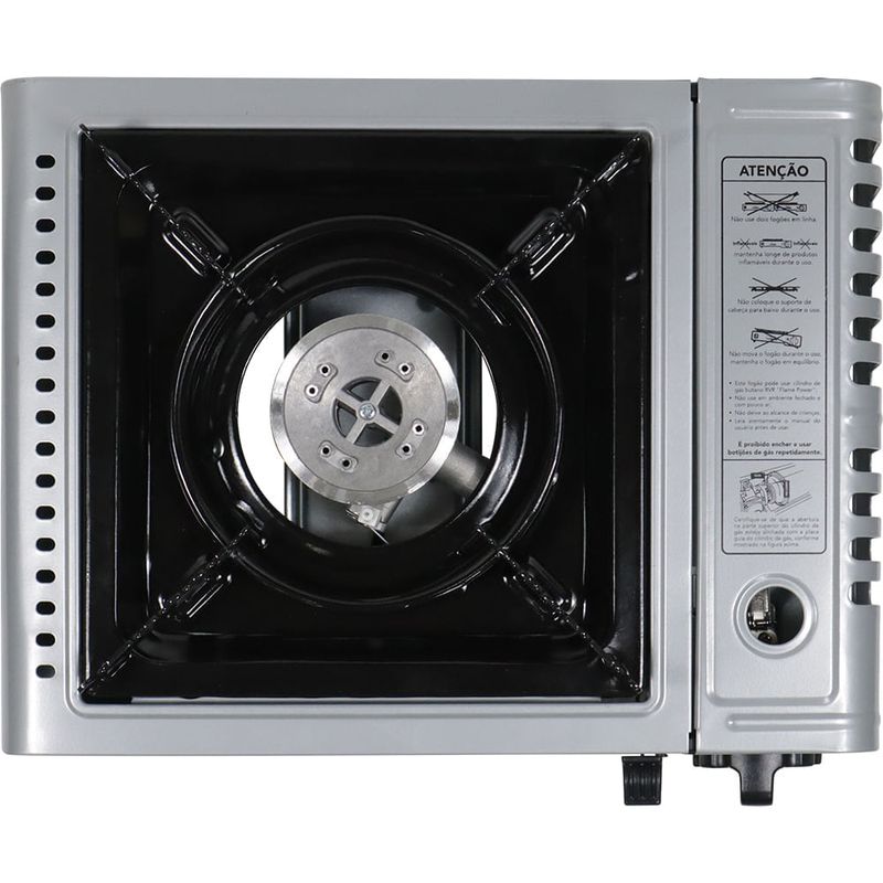 Fogareiro a Gás Atacama com Ignição Eletrônica Cinza Bel