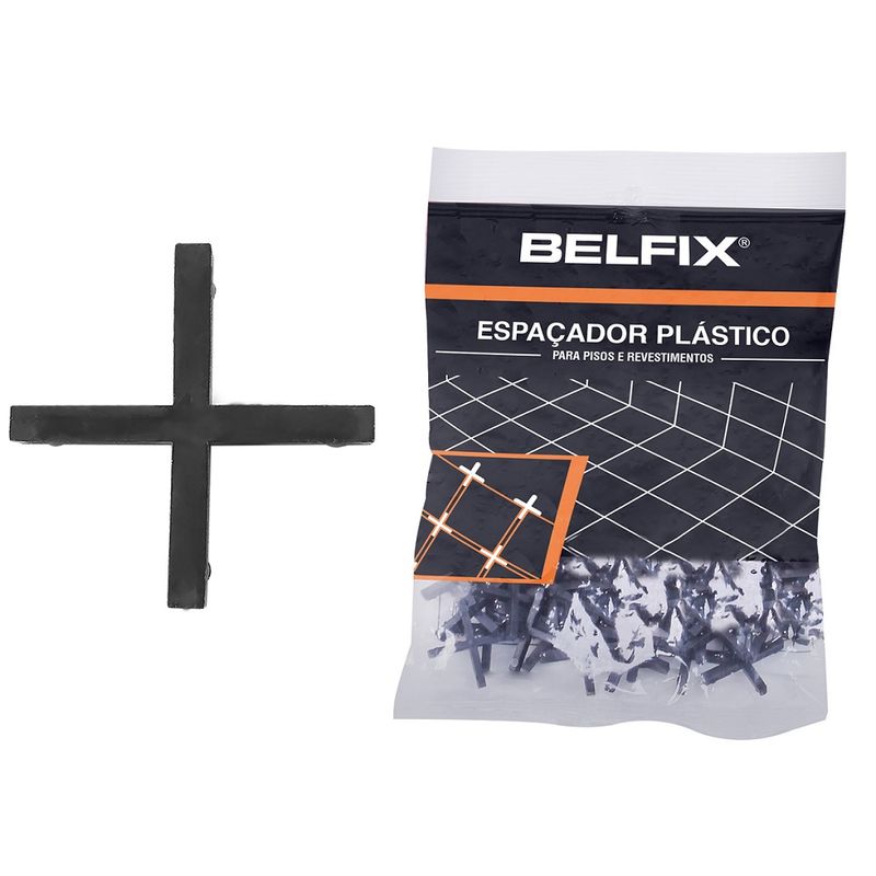 Espaçador Plástico Para Pisos e Azulejo 10 Mm (pct C/ 100) Bel