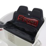 Carro Esporte Elétrico 6V Branco Bel