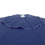 Guarda-sol Articulado Em Bagum com Haste de Alumínio 2,00m Azul Marinho