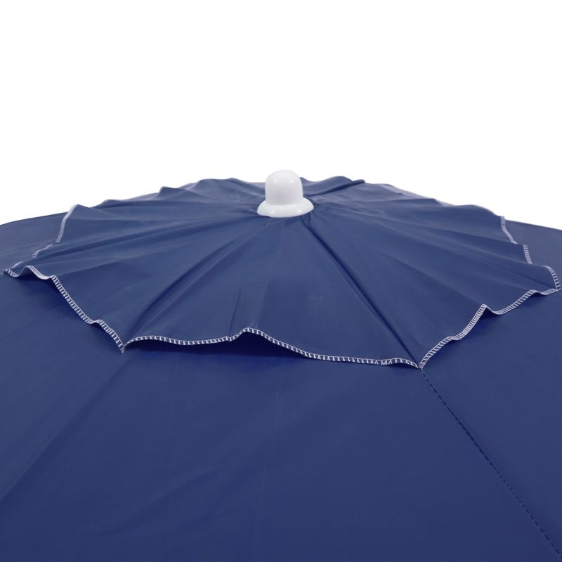 Guarda-sol Articulado Em Bagum com Haste de Alumínio 2,00m Azul Marinho