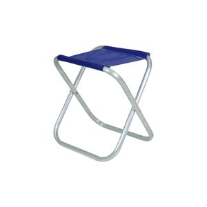 Banqueta em Alumínio Dobrável Azul Marinho Bel