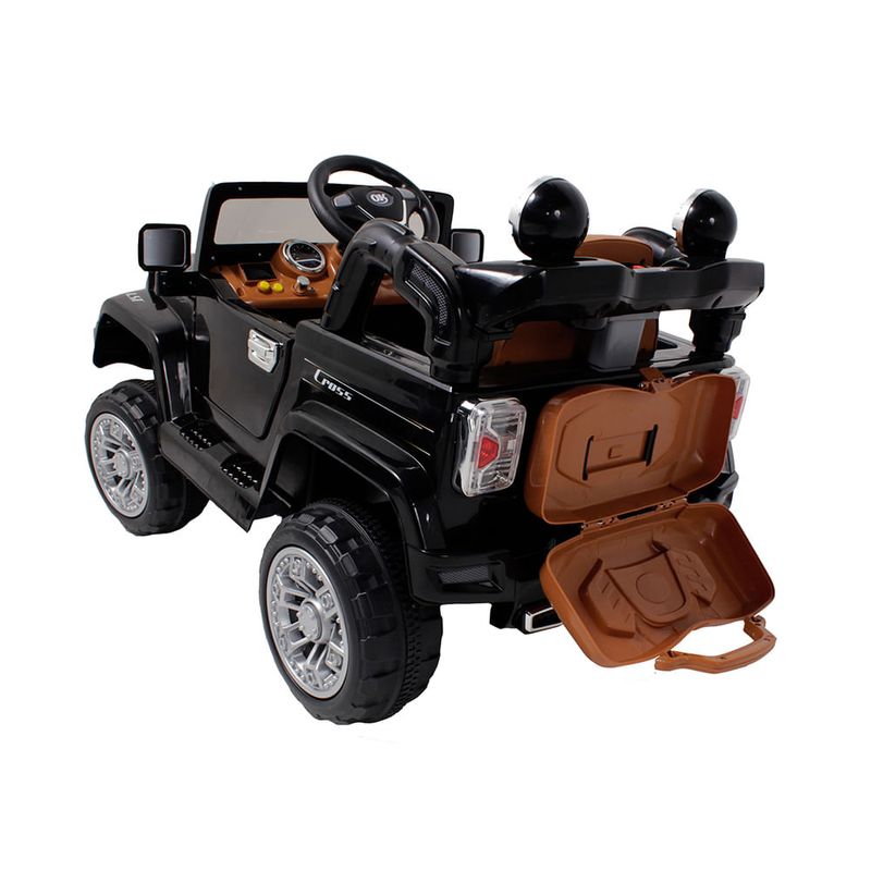 Jipe Trilha Elétrico 12V Preto Bel