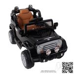 Jipe Trilha Elétrico 12V Preto Bel