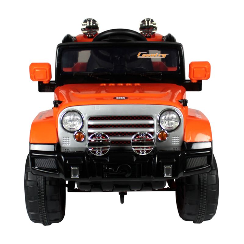 Jipe Trilha Elétrico 12V Laranja Bel