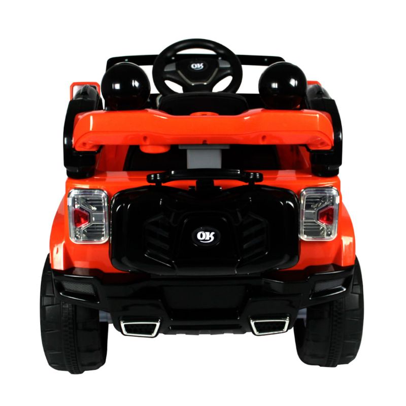 Jipe Trilha Elétrico 12V Laranja Bel