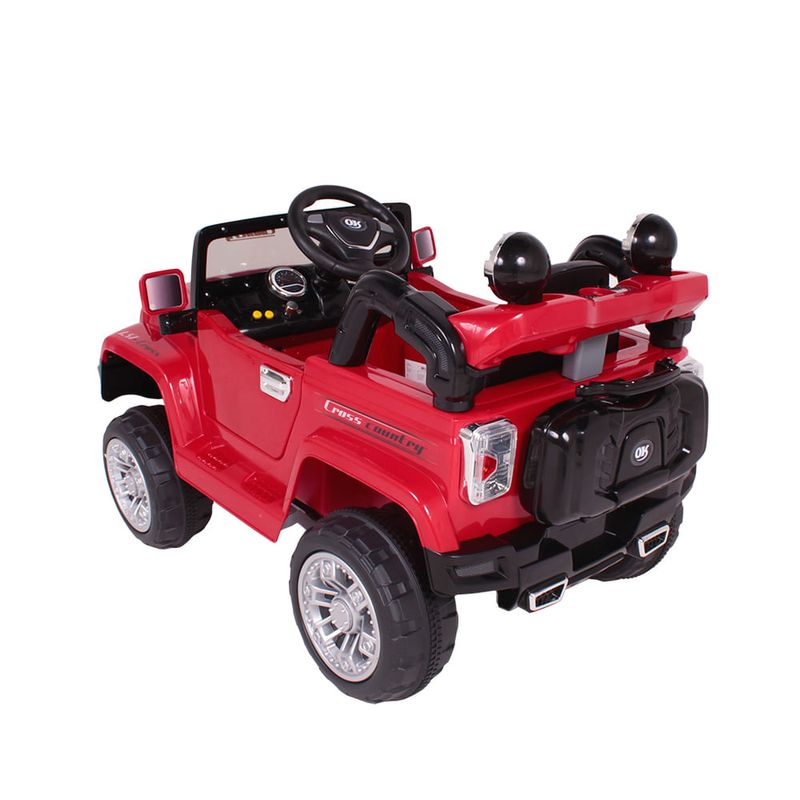 Jipe Trilha Elétrico 12V Vermelho Bel