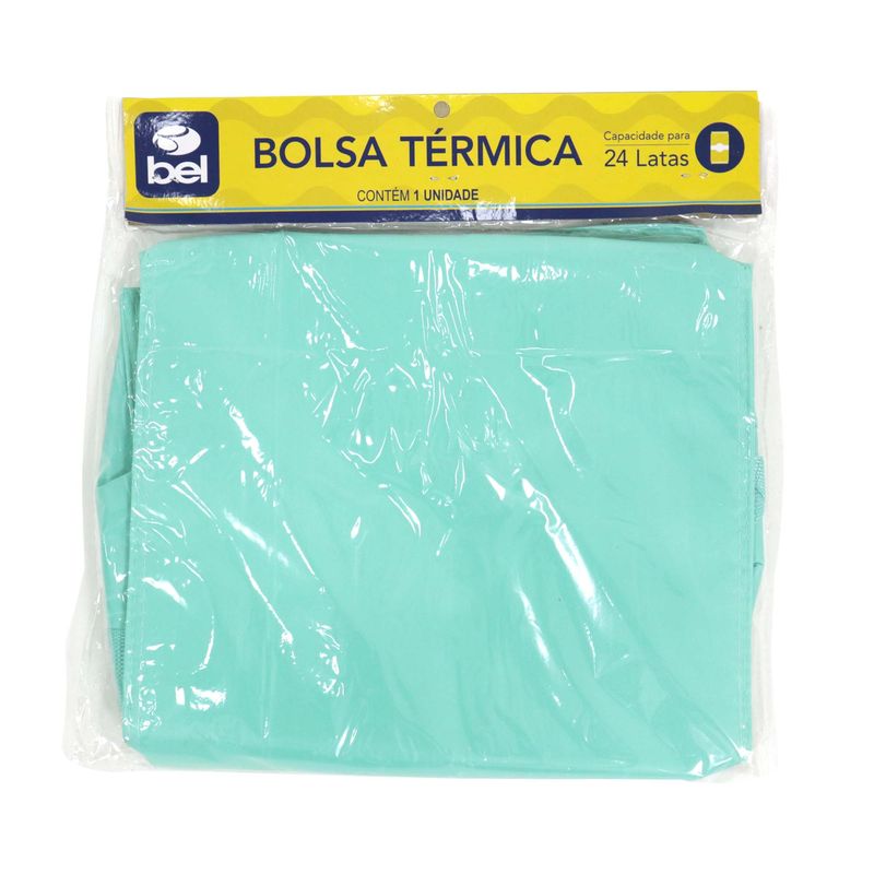 Bolsa Térmica 24 Latas Em Poliéster Cores Sortidas Bel