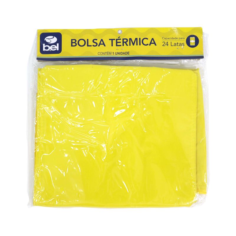 Bolsa Térmica 24 Latas Em Poliéster Cores Sortidas Bel