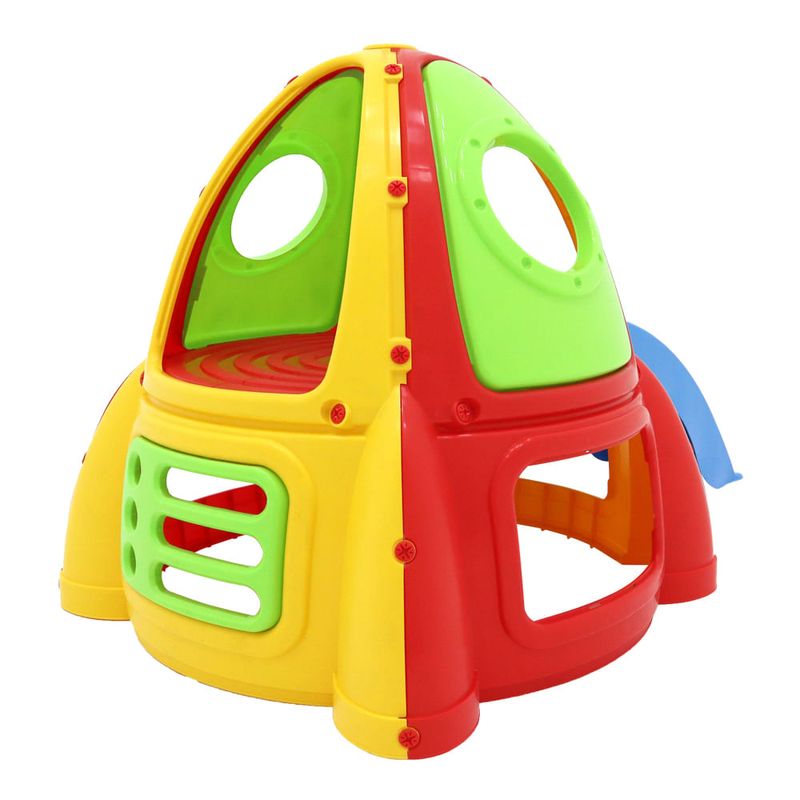 Foguete Divertido Escalada com Escorregador Bel