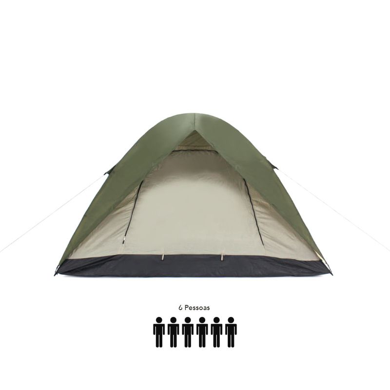 Barraca Camping Alta Premium com Cobertura Para 6 Pessoas Bel