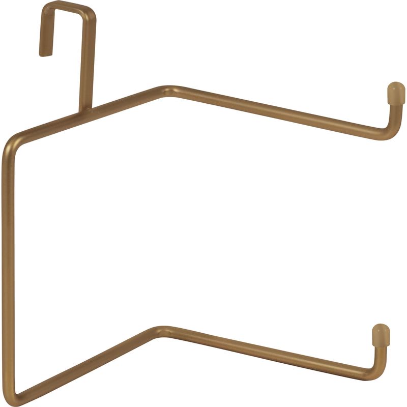 Suporte Papel Higiênico Para Caixa Acoplada Horizontal Dourado Bel