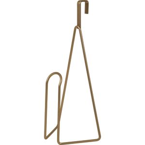 Suporte de Papel Higiênico Para Caixa Acoplada Vertical Dourado Bel