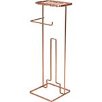 Suporte Papel Higienico Chao C/porta Celular Cobre - Bel