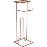 Suporte Papel Higienico Chao C/porta Celular Cobre - Bel
