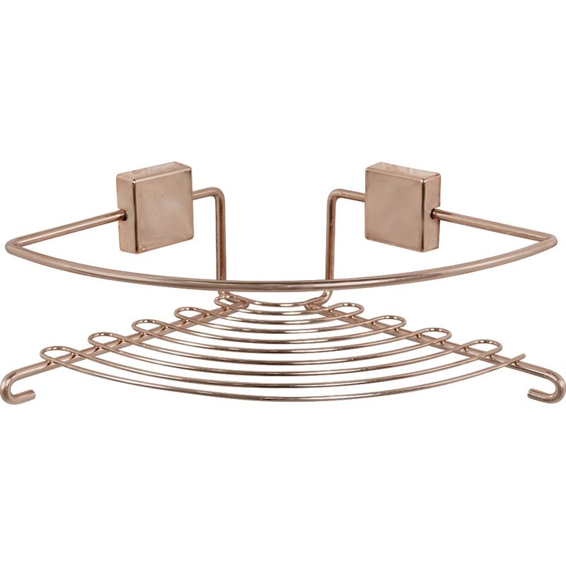 Suporte Shampoo Canto Curvy Cobre Bel