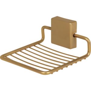 Saboneteira de Parede Curvy Dourado Bel